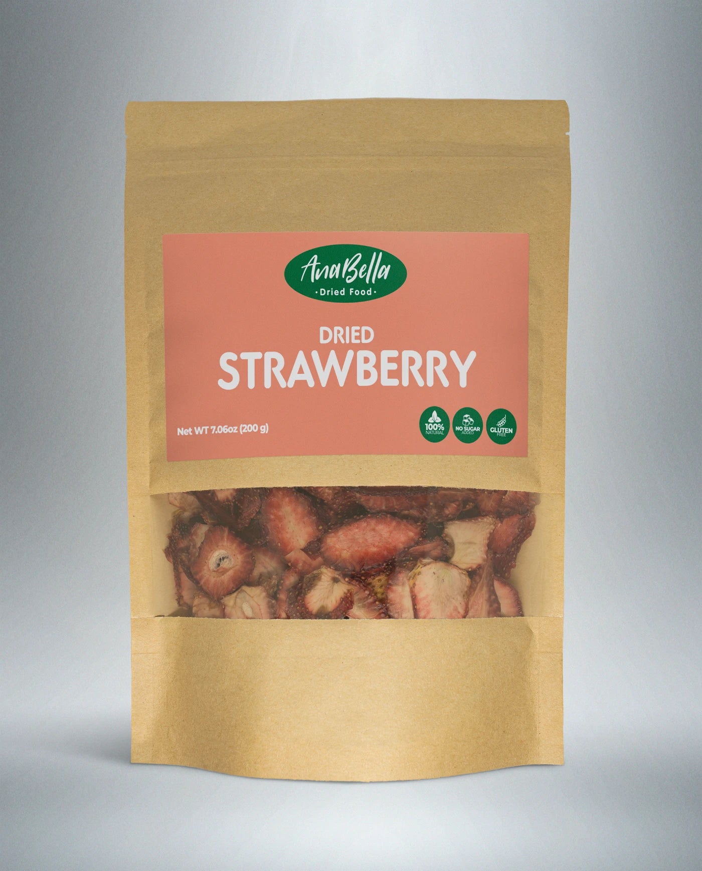 Dried Strawberry – Snack Pack