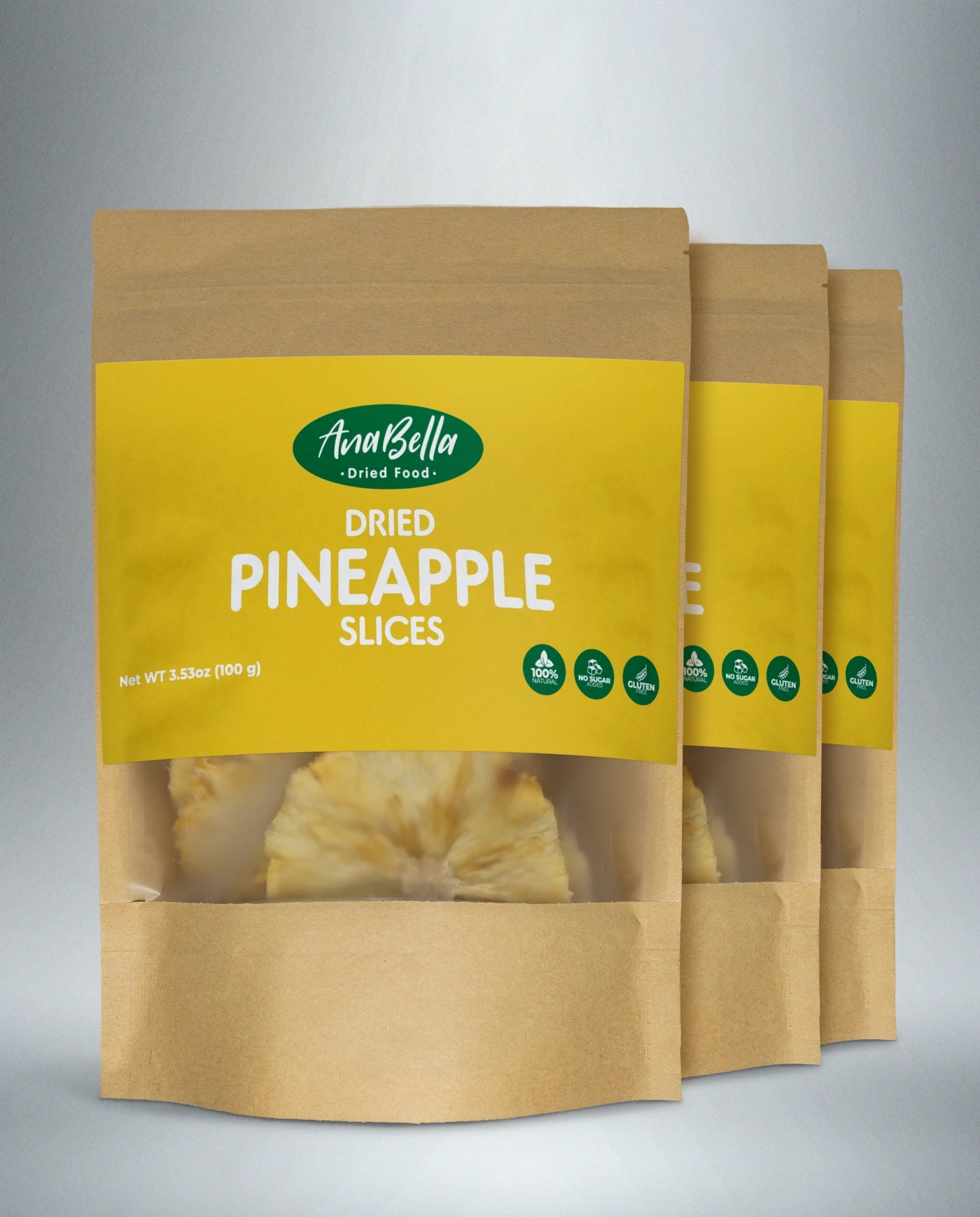 Dried Pineapple – Small Pack X3
