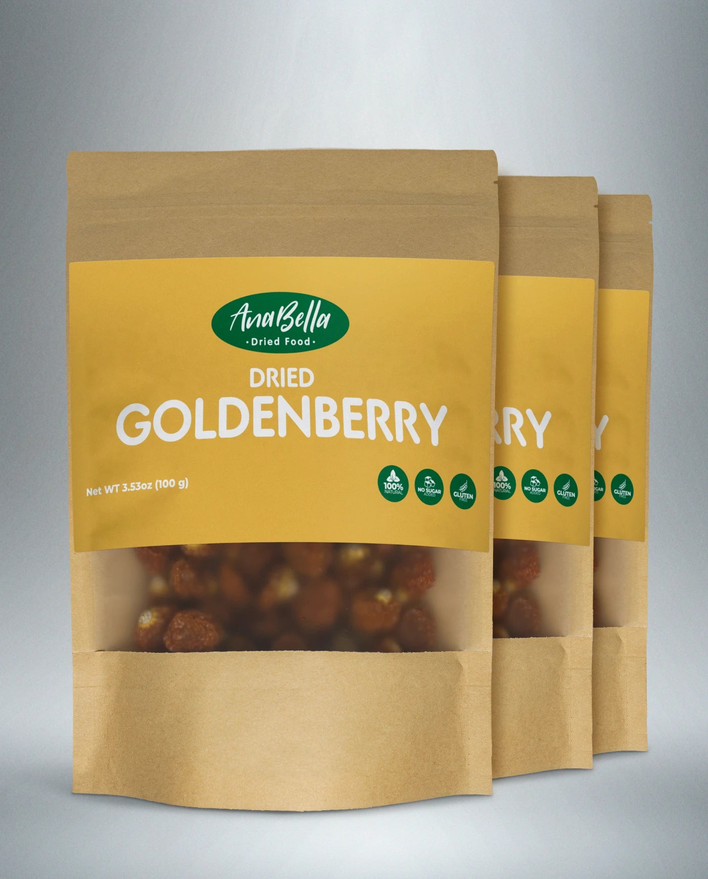 Dried Goldenberry – Small Pack X3